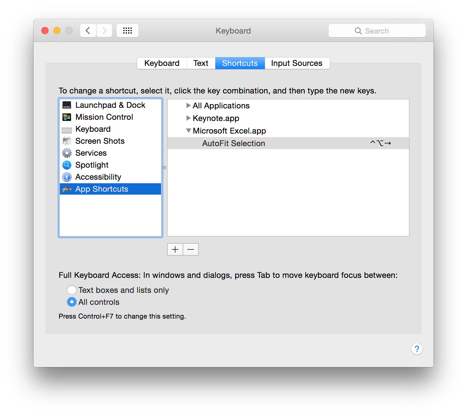 shortcut for moving between sheets in excel on mac